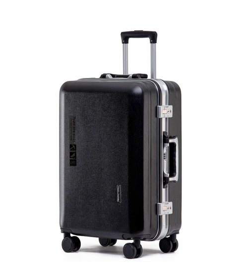 feilario 20in Aluminium Frame Luggage PC ABS Hardshell Luggage Spinner Wheels Carry on Suitcase with USB Port