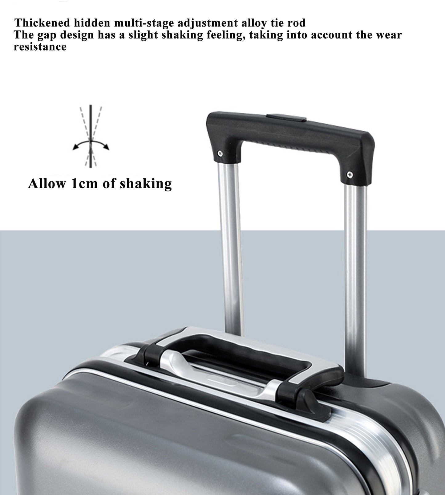 feilario 20in Aluminium Frame Luggage PC ABS Hardshell Luggage Spinner Wheels Carry on Suitcase with USB Port