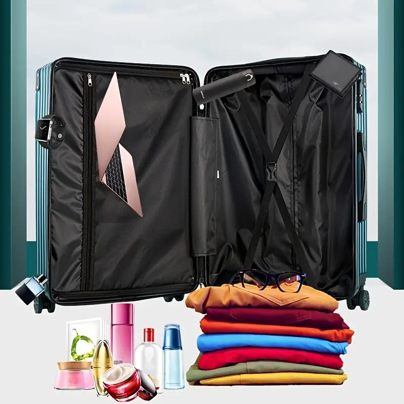feilario 20-Inch Lightweight Hard Shell Suitcase with 360° Spinner Wheels and TSA Approved Lock