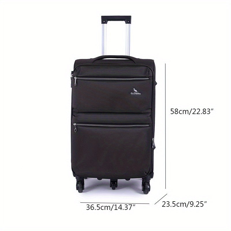 feilario 20-Inch Expandable Soft Shell Luggage with Secure Combination Lock
