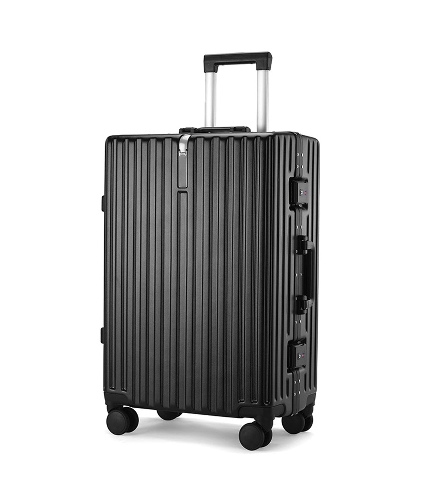 feilario 20in Aluminium Frame Hardside Spinner Wheel Luggage Airline Approved Carry On Suitcase with Hidden Hook