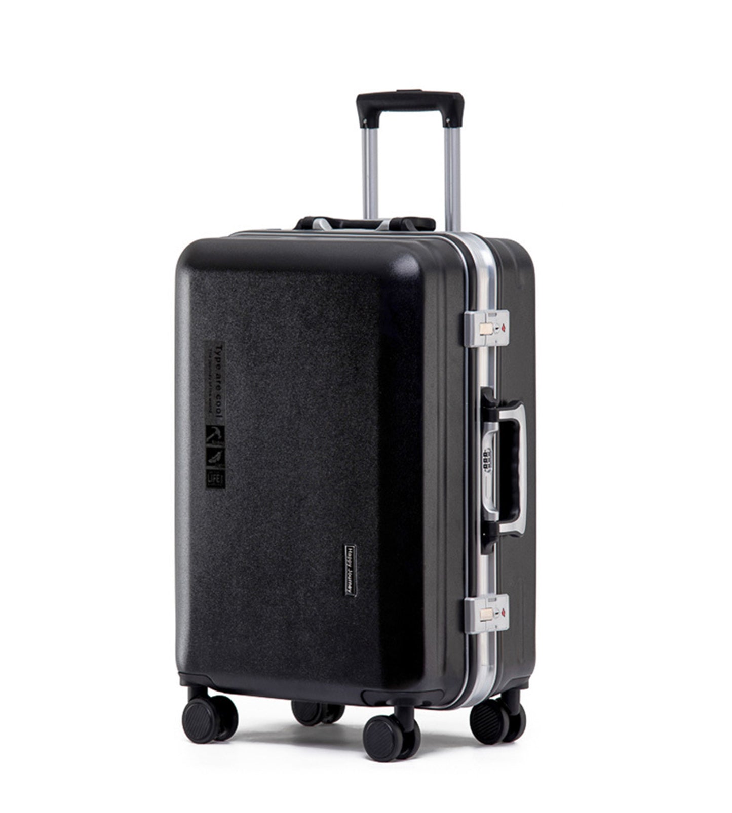 feilario 20in Aluminium Frame Luggage PC ABS Hardshell Luggage Spinner Wheels Carry on Suitcase with USB Port