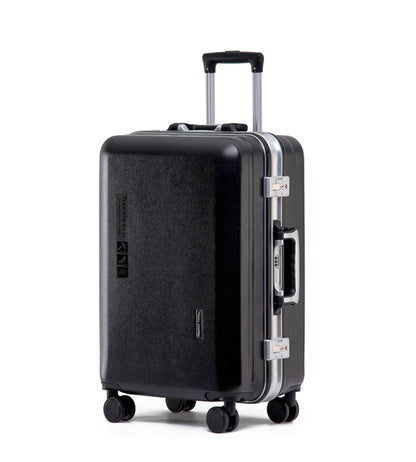 feilario 20in Aluminium Frame Luggage PC ABS Hardshell Luggage Spinner Wheels Carry on Suitcase with USB Port