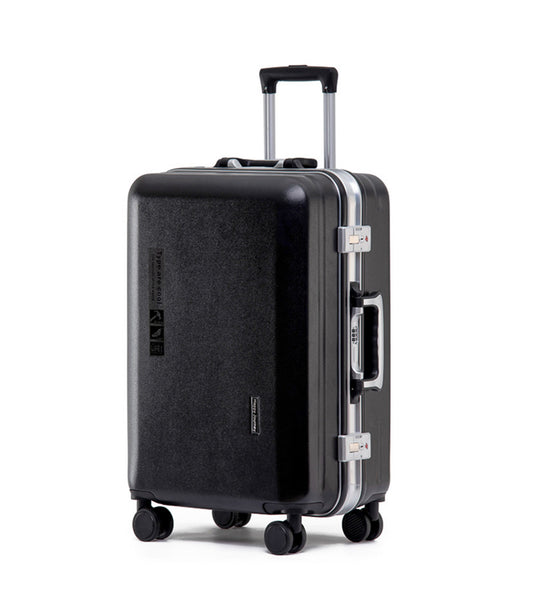 feilario 20in Aluminium Frame Luggage PC ABS Hardshell Luggage Spinner Wheels Carry on Suitcase with USB Port