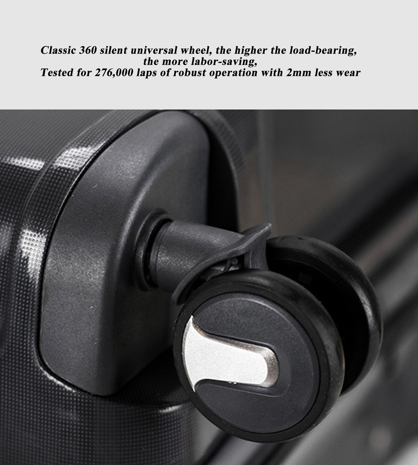 feilario 3Pcs PC Hardside Spinner Wheels Luggage Set Lightweight Zipper Luggage Suitcase 20in/24in/28in