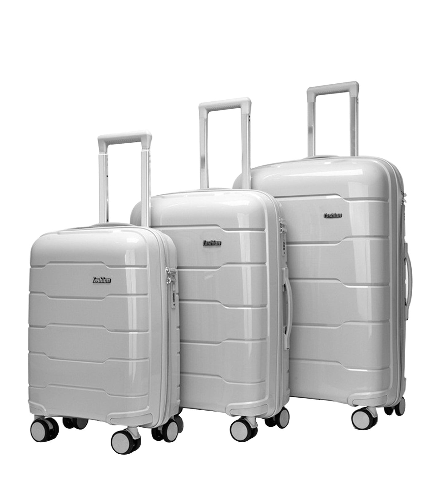 feilario 3Pcs PC Hardside Spinner Wheels Luggage Set Lightweight Zipper Luggage Suitcase 20in/24in/28in