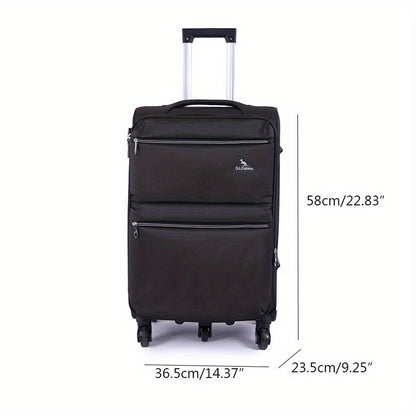 feilario 20-Inch Expandable Soft Shell Luggage with Secure Combination Lock