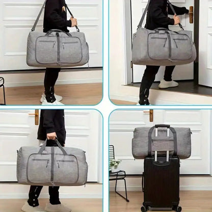 feilario Multi-Functional Travel Duffel Bag with Removable Shoulder Strap and Shoe Compartment