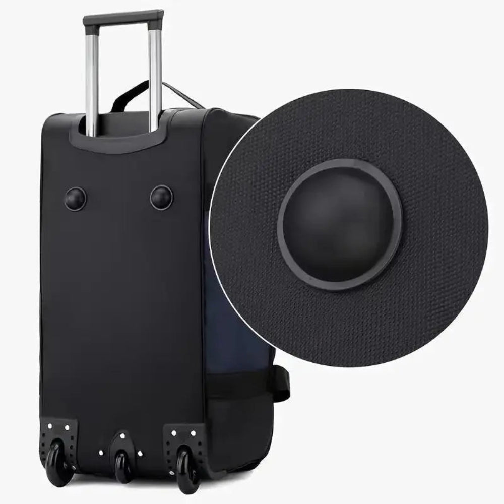feilario Multi-Functional 2-in-1 Travel Bag with Detachable Backpack and Rolling Luggage Features