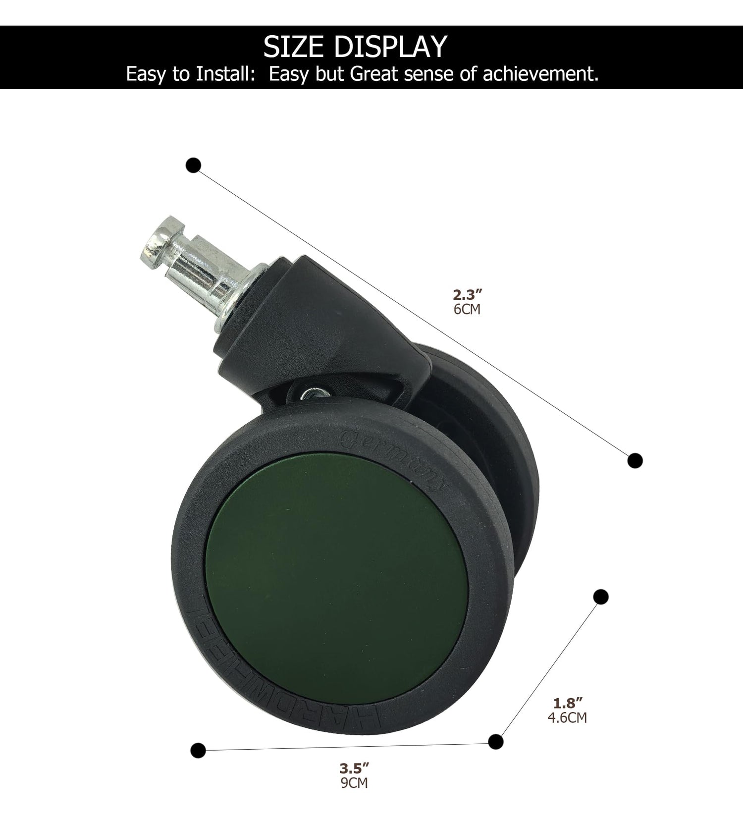 Non-removable wheels for 30in suitcase