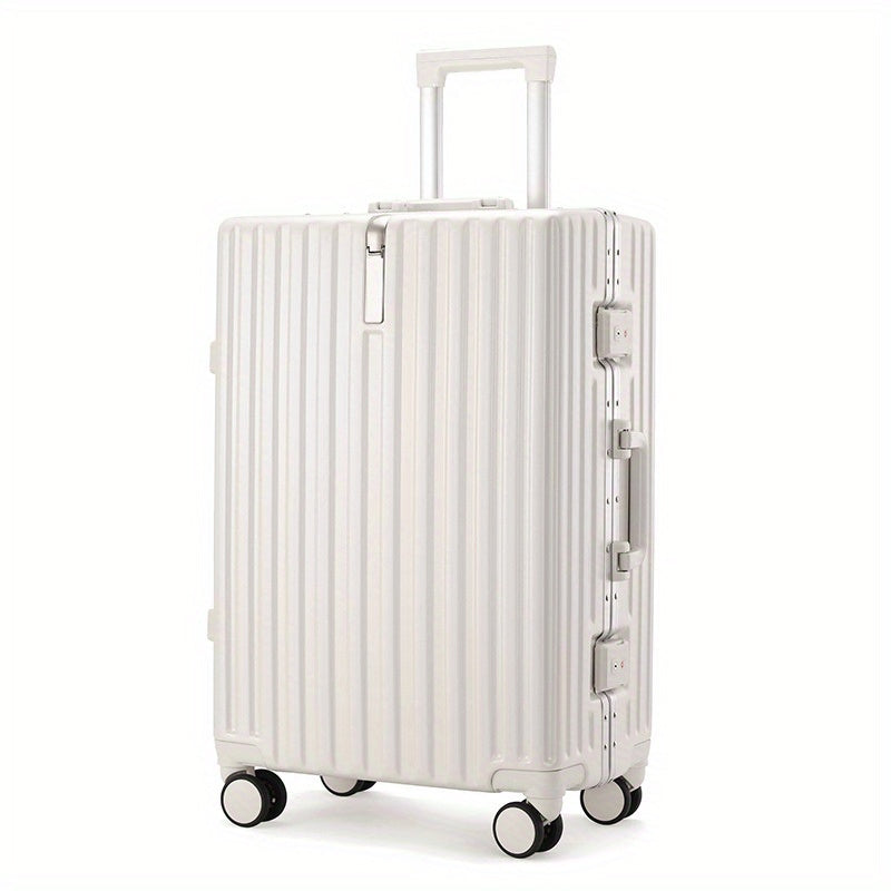 feilario Elegant Black Hard Shell Suitcase with 360° Spinner Wheels - Perfect for Business and Leisure Travel