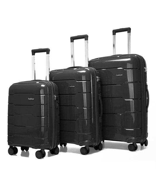 feilario 3Pcs PC Hardside Spinner Wheels Luggage Set Lightweight Zipper Luggage Suitcase 20in/24in/28in